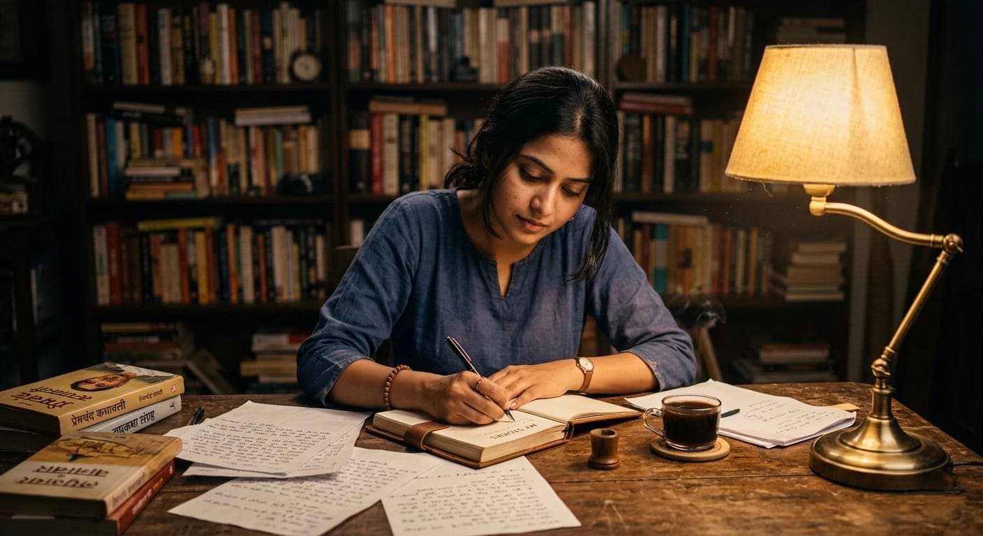हिंदी में शॉर्ट स्टोरी कैसे लिखें: पूरी गाइड नए लेखकों के लिए